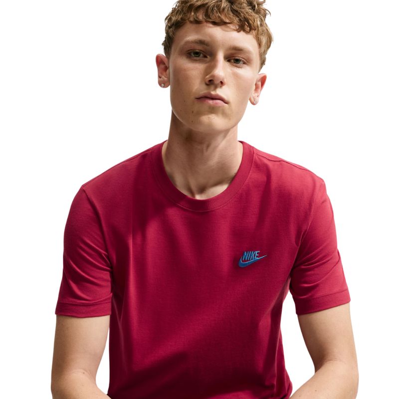 Nike Club Tee Men's T-Shirt Red AR4997 608