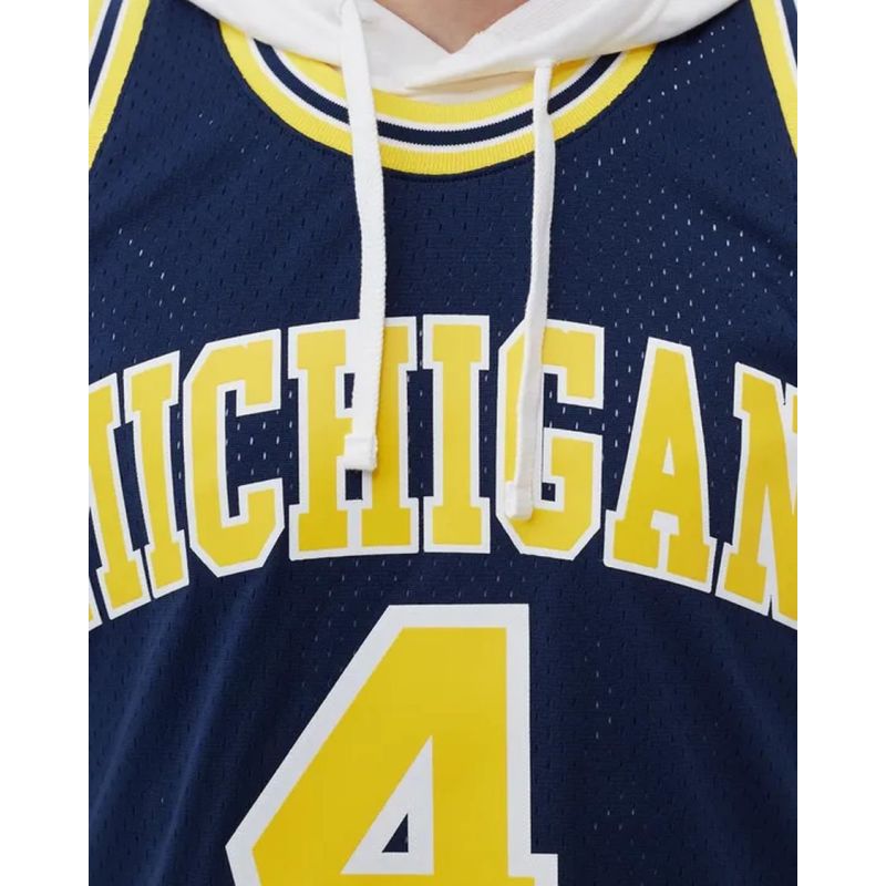 Mitchell &amp; Ness NCAA Swingman Road Jersey Michigan1991 Chris Webber SMJY4437-UMI91CWEASBL Clothing/Lifestyle/T-shirts/Mitchell & Ness Your Sports Performance