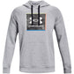 Under Armor UA Rival Flc Graphic Hoodie M 1370349 011 Clothing/Lifestyle/Under Armour Your Sports Performance