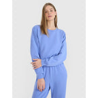 Women's sweatshirt with open zipper and modal 4F 4FWSS25TSWSF1576-33S *Kategoria tymczasowa Your Sports Performance