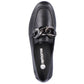 Comfortable leather shoes with a chain Remonte W RKR645, black Footwear/Lifestyle/Rieker Your Sports Performance