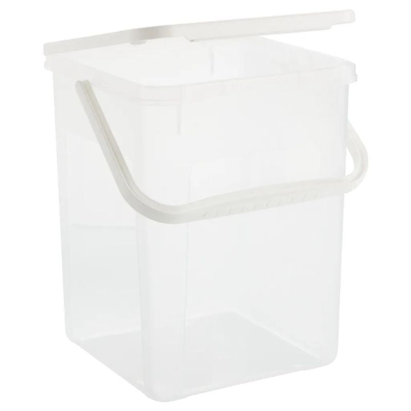ROTHO Detergent Container 5kg 9L Transparent/White Dla zwierząt/Miski, pojemniki i poidełka (uniwersalne) Your Sports Performance