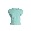 CASALL Seamless Graphical Rib Tee Mint Import z PMSport Your Sports Performance