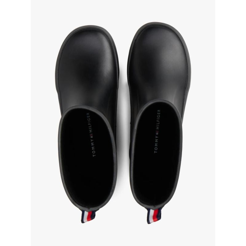 Tommy Hilfiger rain boots FLAG RAIN BOOT T3XC-33923-0047999 BLACK To be categorized Your Sports Performance