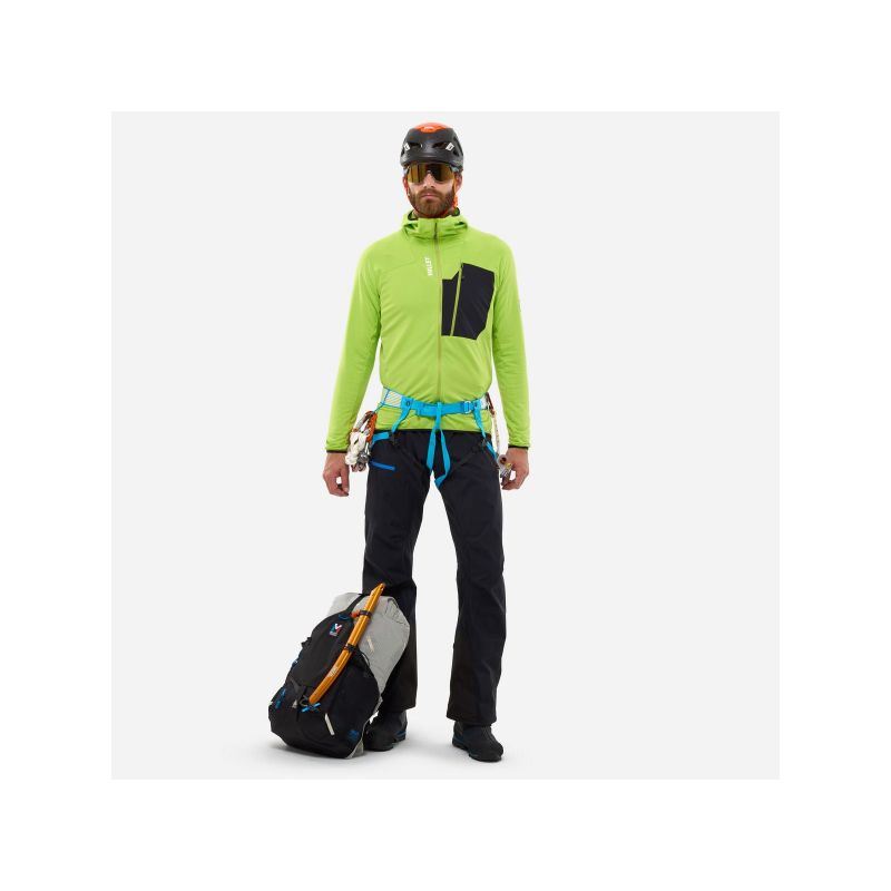 MILLET Trilogy Icon Lightgrid Hd M Yellow Lime Men's Sweatshirt