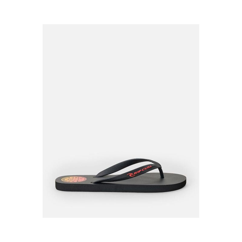 RIP CURL Icons Of Surf Bloom Open Toe Men's Flip-Flops Black
