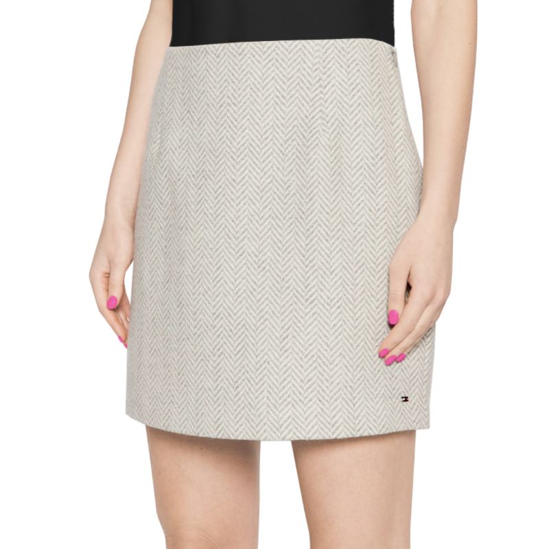 Tommy Hilfiger Wool Blend Skirt W WW0WW33064 Clothing/Lifestyle/spódniczki, sukienki/Tommy Hilfiger Tommy Hilfiger