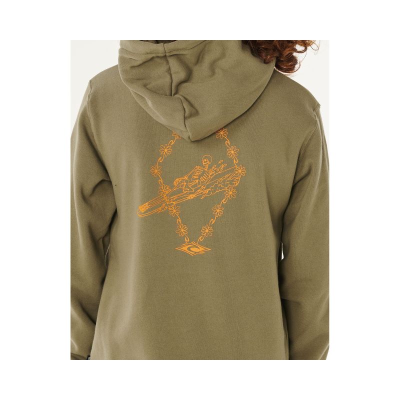 RIP CURL Eternal Shred Art Hood-Boy Green
