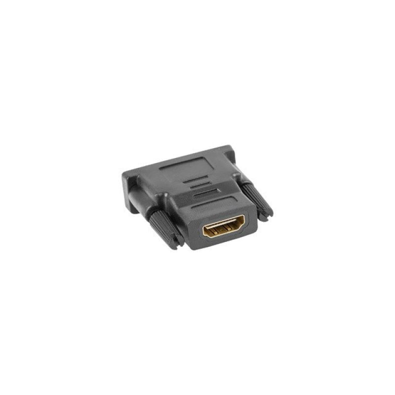 Lanberg AD-0010-BK adapter (HDMI F - DVI-D (24+1) M; black) Kable i adaptery/Adaptery, przejściówki Your Sports Performance