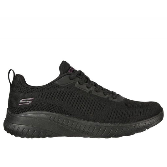 Skechers Memory Foam Bobs Squad Chaos W 117209 BBK shoes Footwear/Lifestyle/Skechers Your Sports Performance