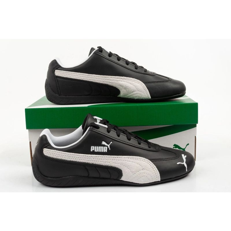 Puma Speedcat Men's Sports Shoes Black Leather Fashion Sneakers