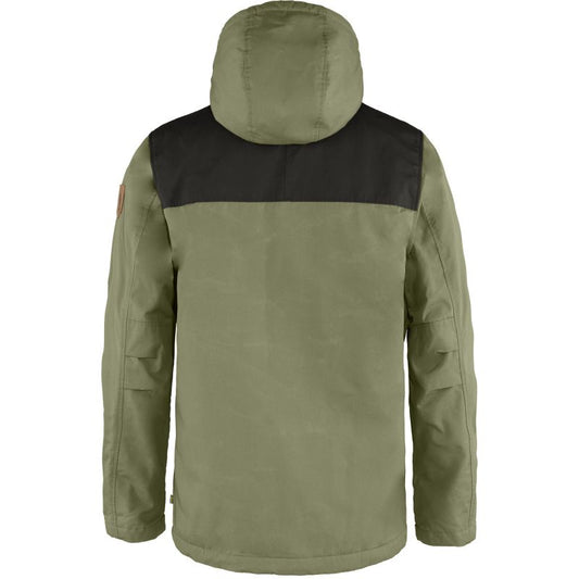 Fjällräven Greenland Winter Jacket M Green-Dark Grey men's hiking jacket (F87122-620-030) In preparation Your Sports Performance