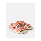 RIP CURL Newquay Bloom Open Toe-Girl Beach Flip-Flops Turquoise