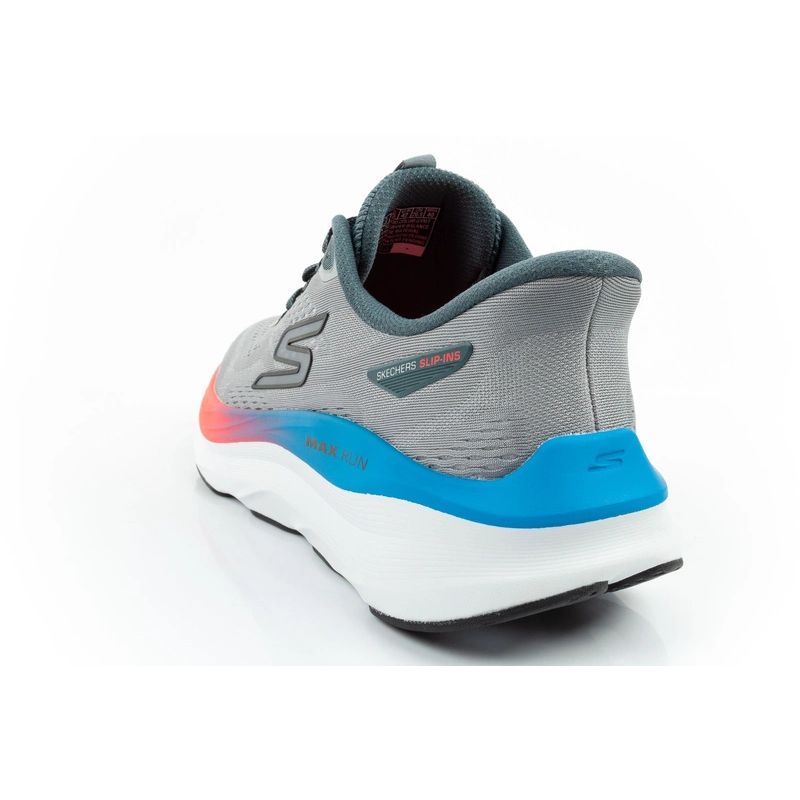 Skechers men's sports shoes sneakers Max Run gray SLIP-INS To be categorized Your Sports Performance