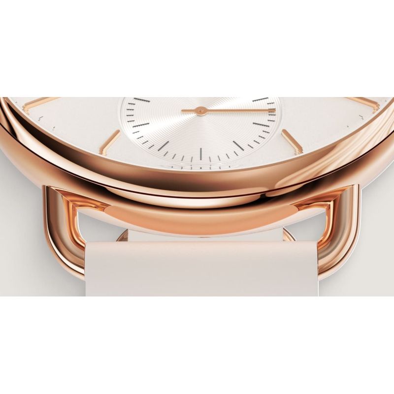 Withings ScanWatch 2 Hybrid Watch - Stainless Steel - Hybrid Smartwatch with Strap - Fluoroelastomer - Wrist Size: 146-211mm - Solid Color - Bluetooth - 34.6g - Sand Akcesoria sportowe i turystyczne/Zegarki sportowe Your Sports Performance