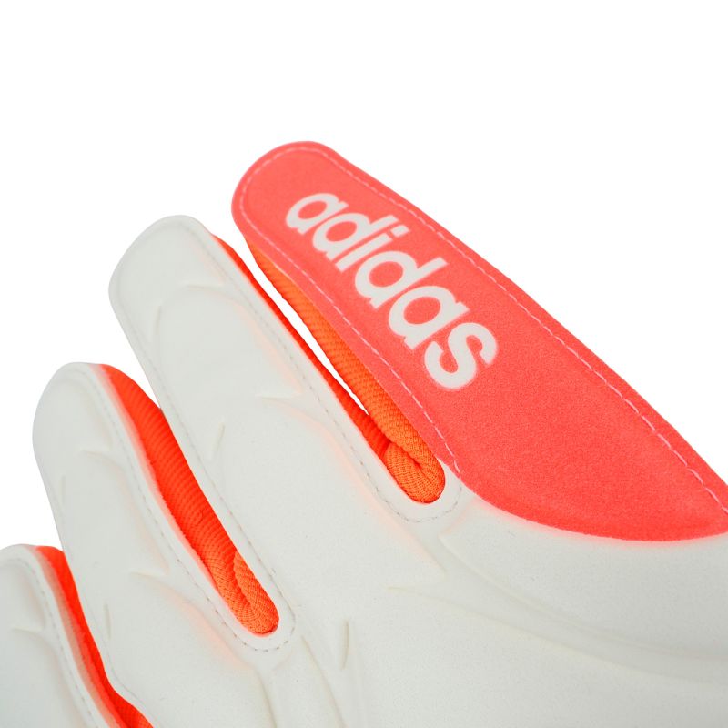 adidas Copa League Goalkeeper Gloves White and Orange JN5343 In preparation Adidas