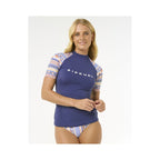 Lycra RIP CURL San Carlos Ss Upf Top blue