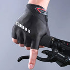 Rockbros S143-BK M cycling gloves with gel inserts - black Rockbros