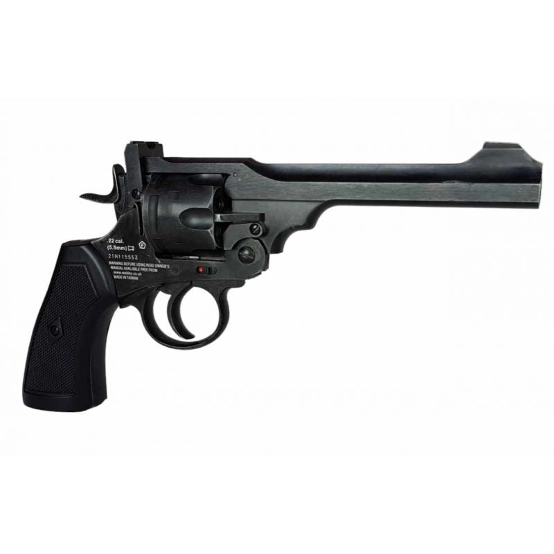 WEBLEY MKVI .455 Service revolver, cal. 5.5 mm, Diabolo, 6-shot cartridges, 6" barrel, CO2 Battlefield Ekp do17J Strzelectwo/Wiatrówki Your Sports Performance