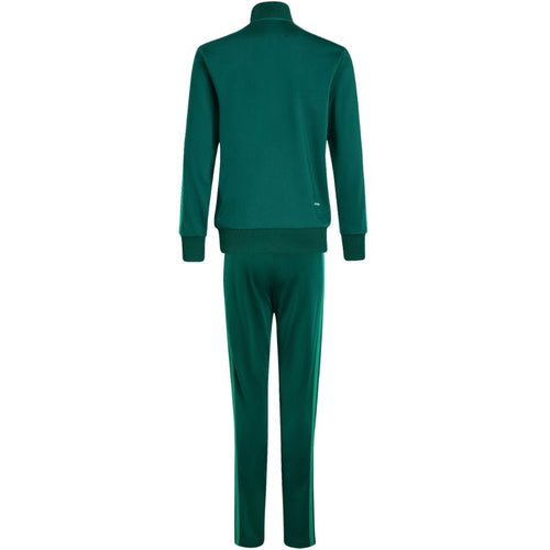 adidas Seasonal Essentials Tiberio 3-Stripes Kids Tracksuit Green KT1665
