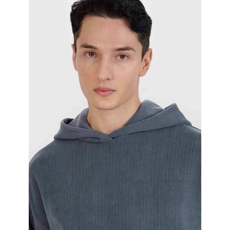 Men's sweatshirt with hood, open, 4F 4FRSS25TSWSM2181-22S *Kategoria tymczasowa Your Sports Performance