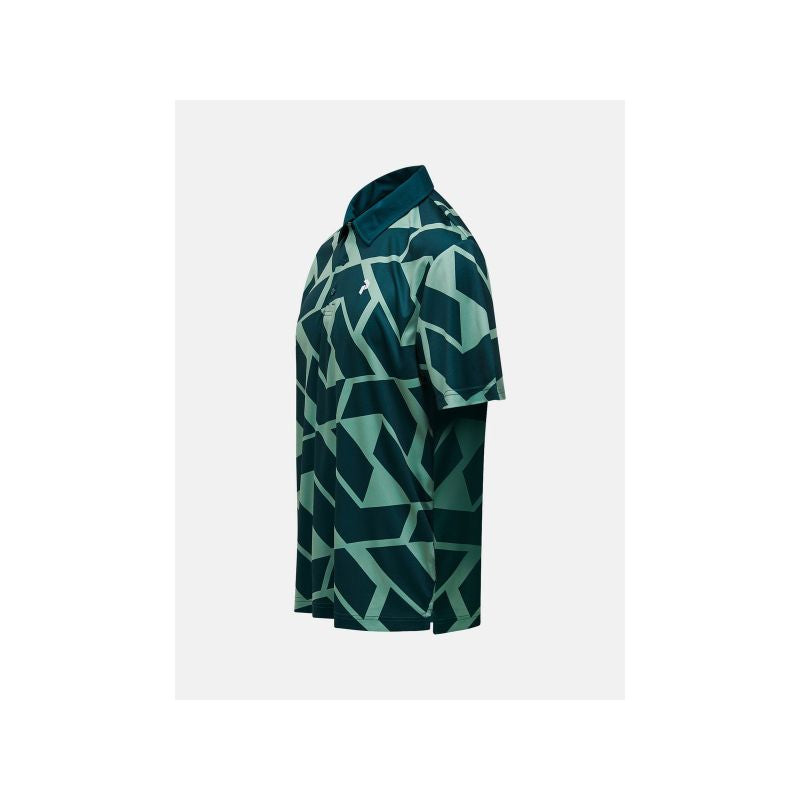 PEAK PERFORMANCE M Graphic Polo Men's T-Shirt, Green