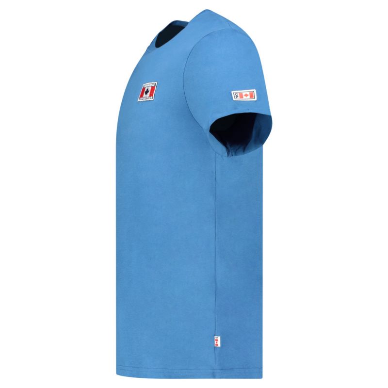 Canadian Peak T-shirt JALTIMOREAK BLUE RM MEN 254 (RBMSZ1235H/CP-BLEU) In preparation Your Sports Performance