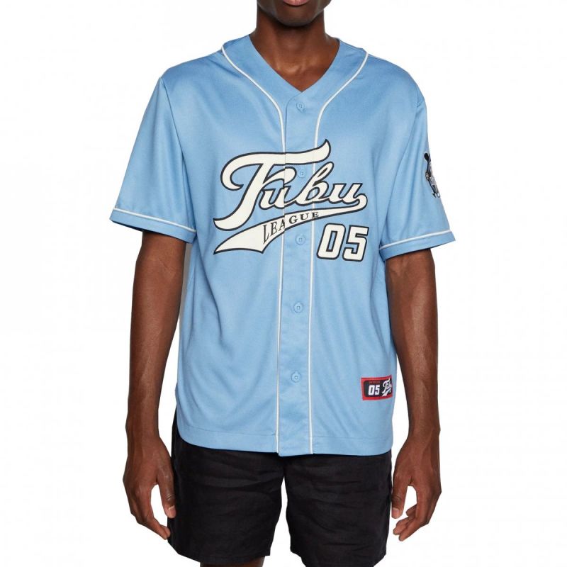 Fubu Varsity Baseball Jersey M 6035670 Clothing/Lifestyle/T-shirts/Fubu Your Sports Performance
