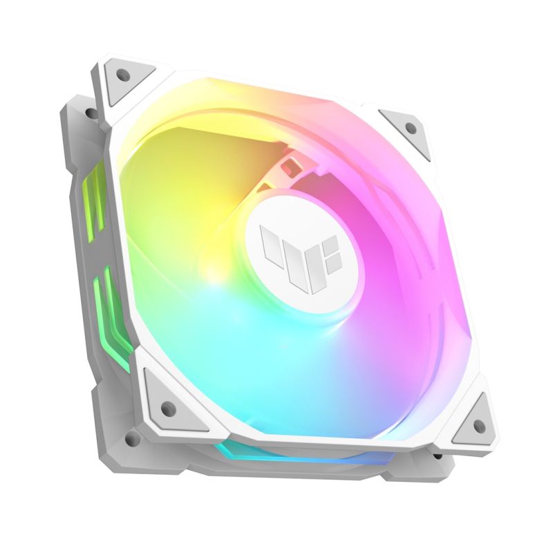 ASUS TUF GAMING TR120 ARGB REVERSE 3IN1 White Computer Case Air Cooler 12 cm White Chłodzenie/Chłodzenie - wentylatory Your Sports Performance