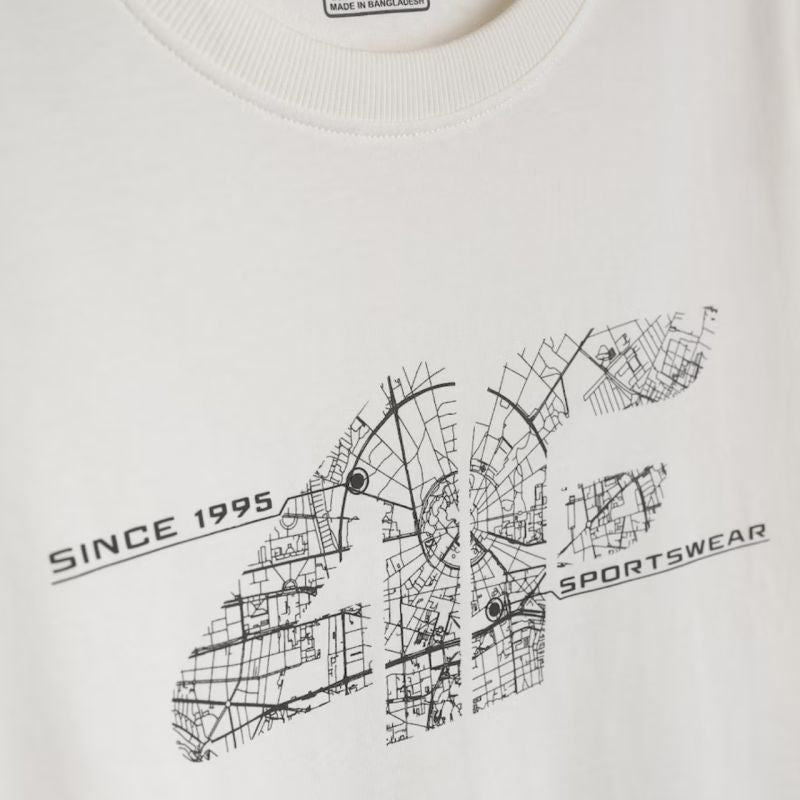 Men’s T-shirt 4F M3573 Off-White 4FWAW26TTSHM3573 11S