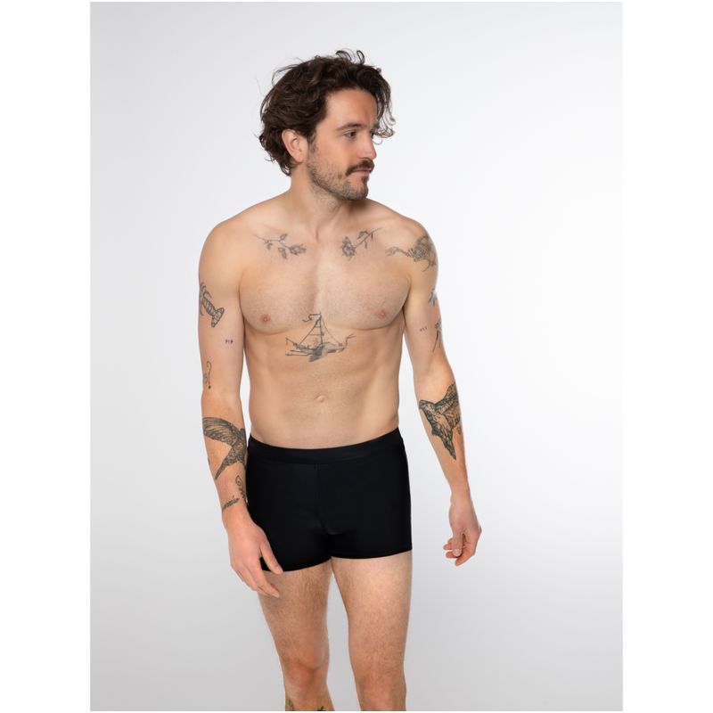 Men’s PROTEST Carst black swim trunks