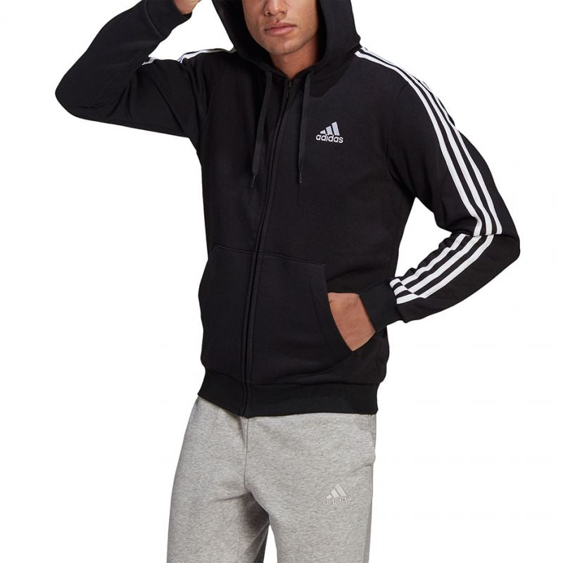 Adidas Essentials Full-Zip Hoodie M GK9051 Clothing/Lifestyle Adidas