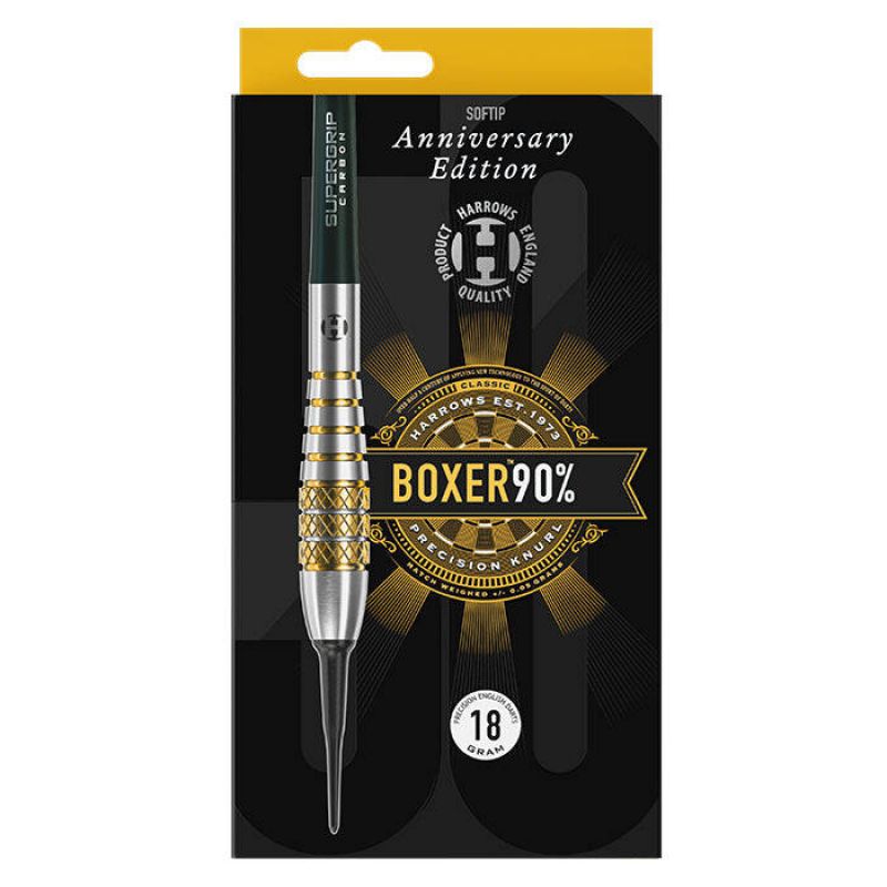Darts Harrows BOXER BOMB 90% 50th ANNIVERSARY EDITION softip In preparation Your Sports Performance