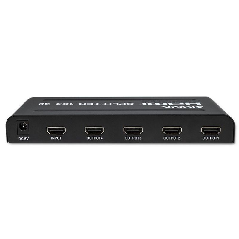 QOLTEC SPLITTER 4XHDMI 4KX2K | 3.4GB/S Kable i adaptery/Adaptery, przejściówki Your Sports Performance