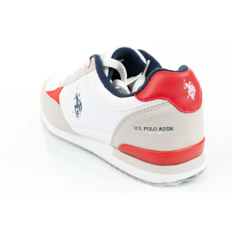 US Polo ASSN trainers. M UP21M48062-WHI-RED01 Footwear/Lifestyle Your Sports Performance