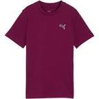 Puma Cls Badge Cat Tee Purple Kids T-Shirt 694700 41