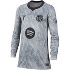 Nike FC Barcelona 2026/27 Stadium Away Kids' Goalkeeper Jersey Gray IO8337 013