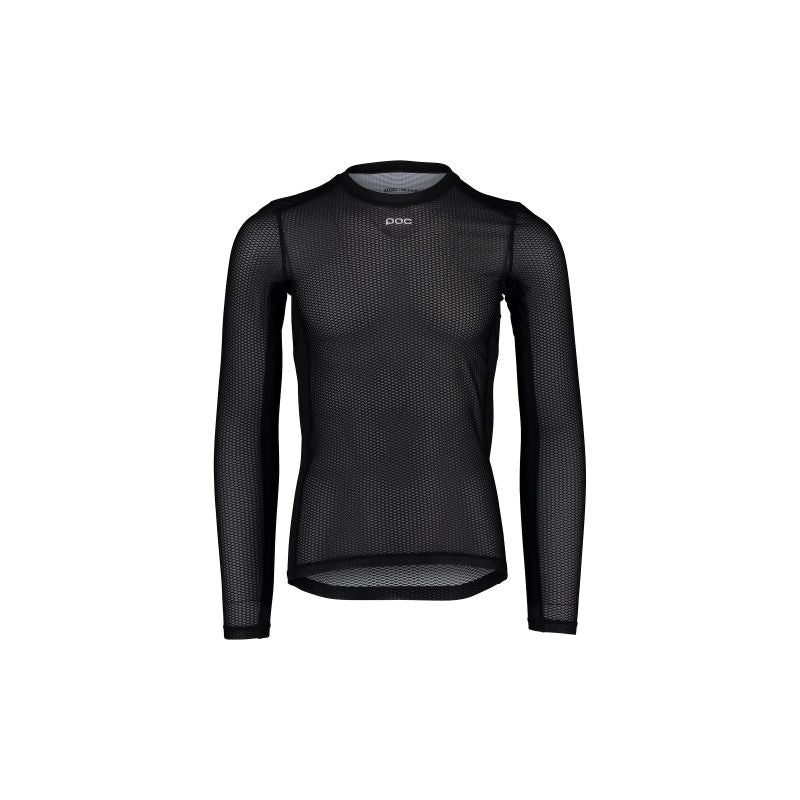 POC ESSENTIAL LAYER LS Cycling Jersey - Black