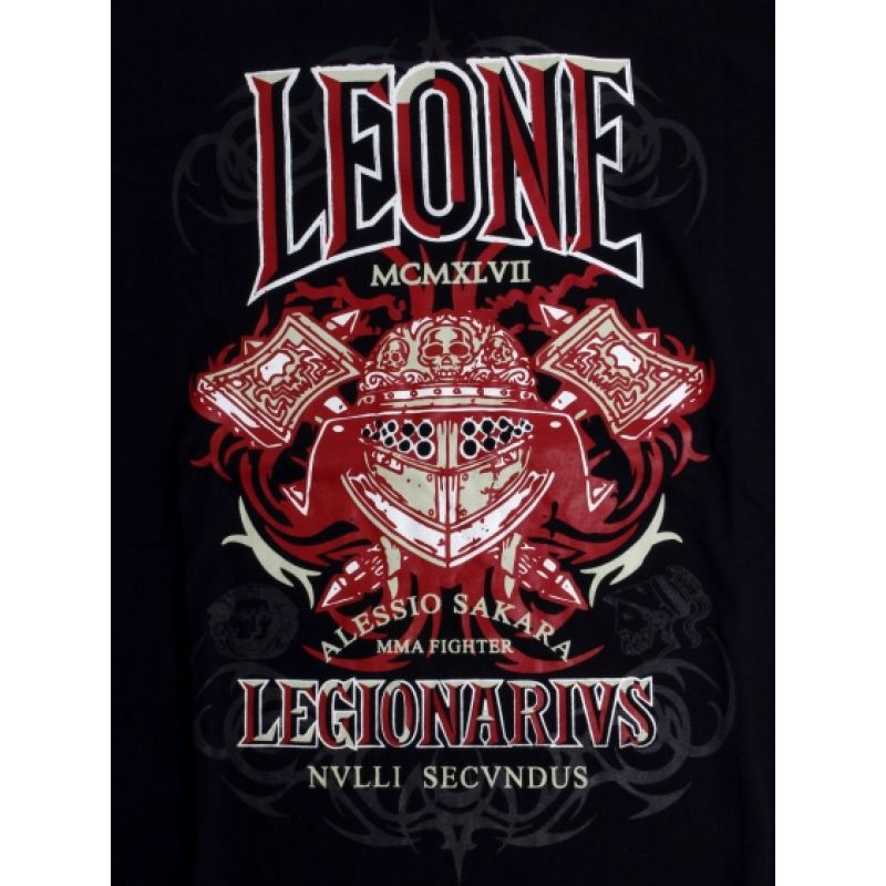 Men's T-shirt LEONE LEGIO04 black "XL" In preparation Your Sports Performance