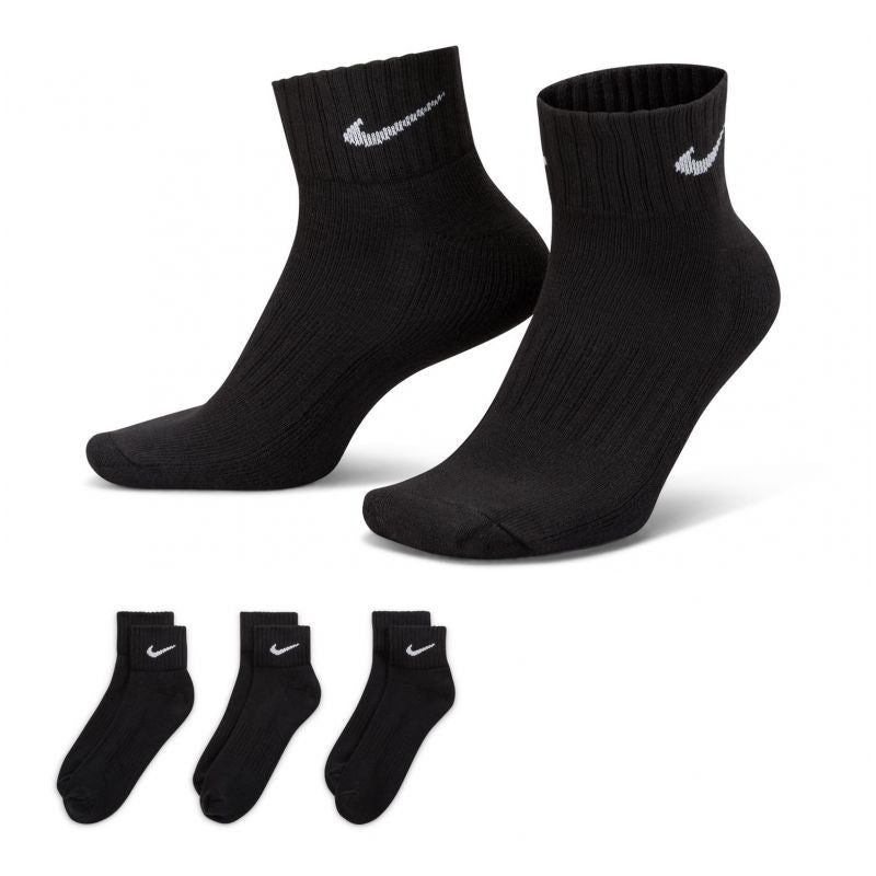 Nike Value Cotton Quarter socks 3 pairs SX4926 001 Clothing/Lifestyle/Socks/Nike Nike