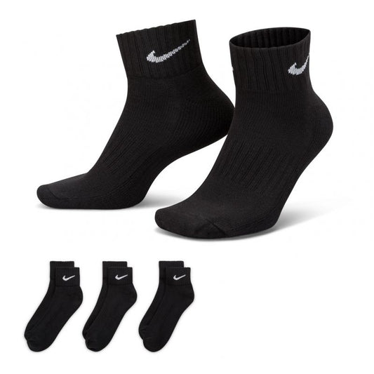 Nike Value Cotton Quarter socks 3 pairs SX4926 001 Clothing/Lifestyle/Socks/Nike Nike