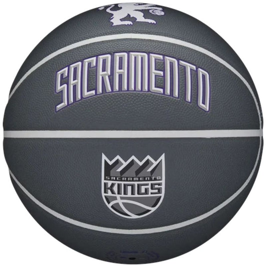 Wilson NBA Team City Collector Sacramento Kings Ball WZ4016426ID Gray 7 In preparation Your Sports Performance