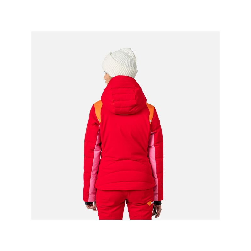Rossignol W Pilot Down Jkt Jacket Red Rossignol