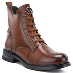 Brown Women's Ankle Boots Vinceza 27-58578