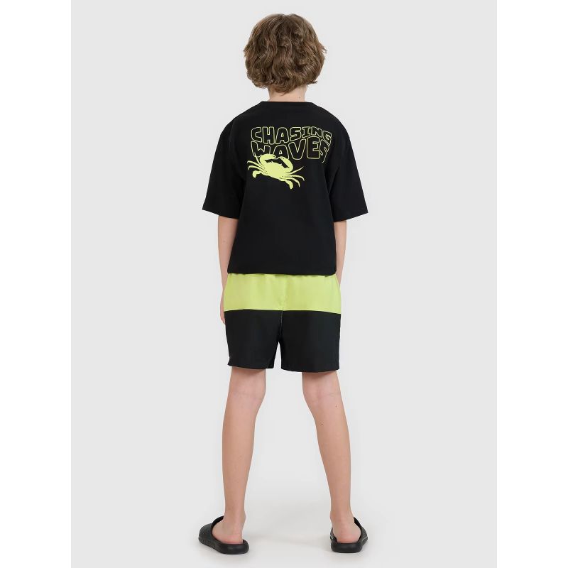 Boys' beach shorts 4F 4FJWSS25UBDSM116-45S *Kategoria tymczasowa Your Sports Performance