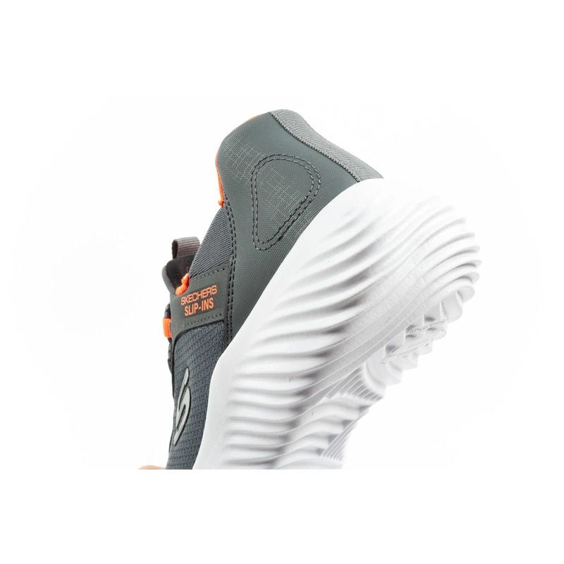 Skechers Bounder Slip-ins Junior Children's Sports Shoes Gray Skechers