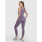 Women's seamless training leggings 4F | Anna Lewandowska 4F 4FALSSS25TFTIF383-51S