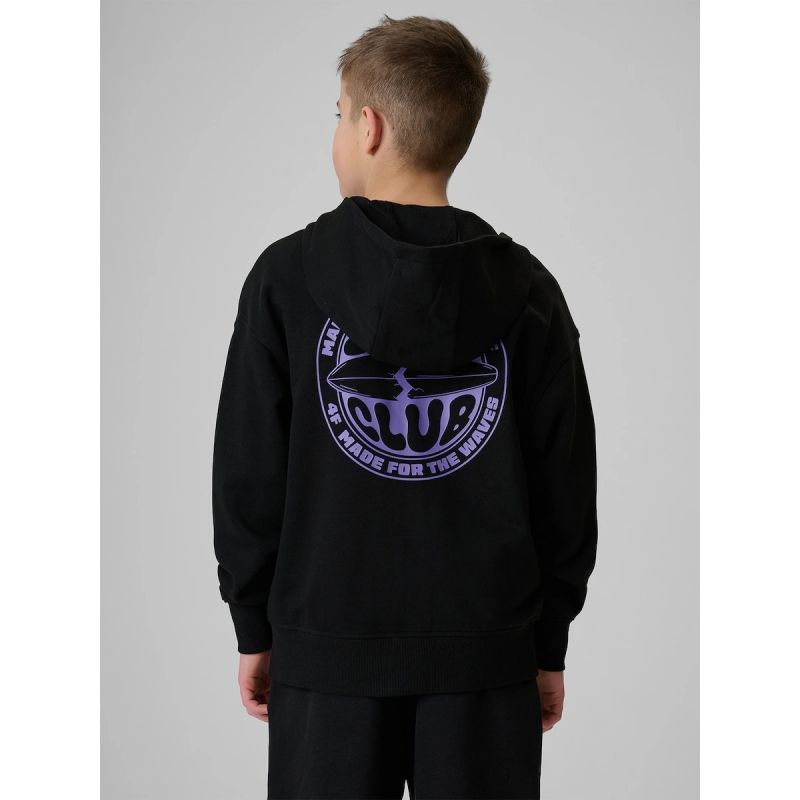 Boy's loose hooded sweatshirt 4F 4FJRSS26TSWSM2934-20S