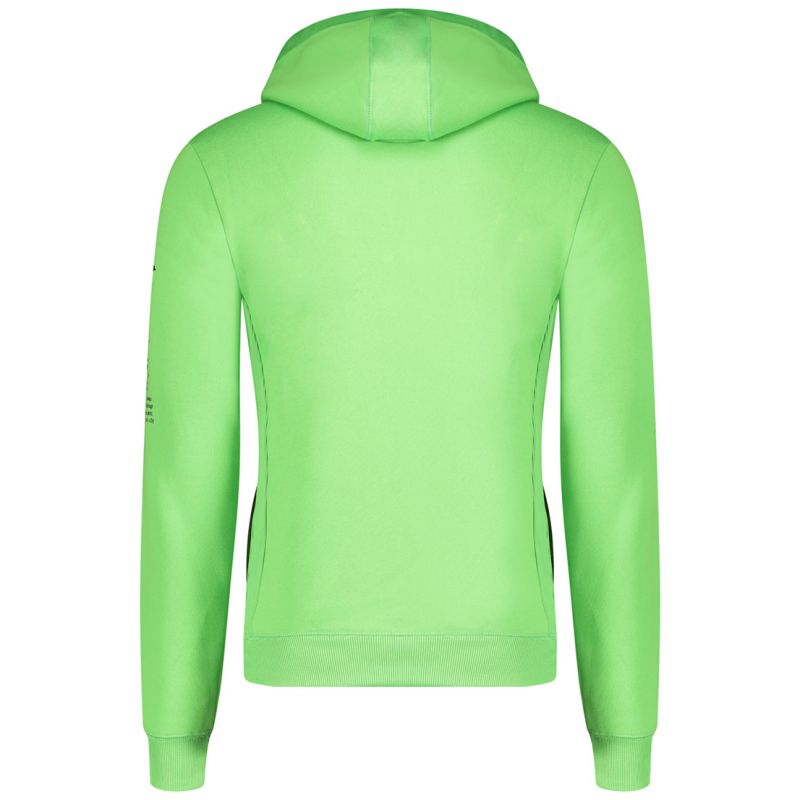 Geographical Norway Gymclass 054 Pop M sweatshirt WW4181H/GN-Flashy green Clothing/Outdoor/Geographical Norway Your Sports Performance