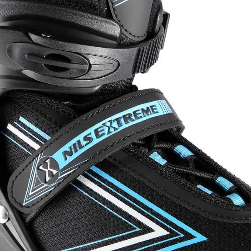 NILS EXTREME NH11912 A 2IN1 ROLLER SKATES BLACK-BLUE SIZE S (31-34) WITH REPLACEABLE HOCKEY BLADE Import z Action/Skating/Rolki, wrotki Your Sports Performance